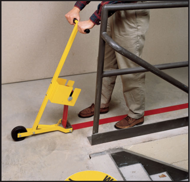 Floor Marking Tape Applicator Machine