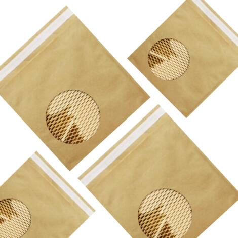 HoneyComb Padded Mailer Kraft Paper Protective Packaging