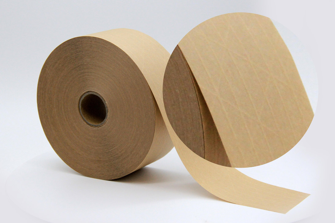 CWG Reinforced Gummed Kraft Paper Tape for Technology and Sensitive Cargo & E-comm Industry