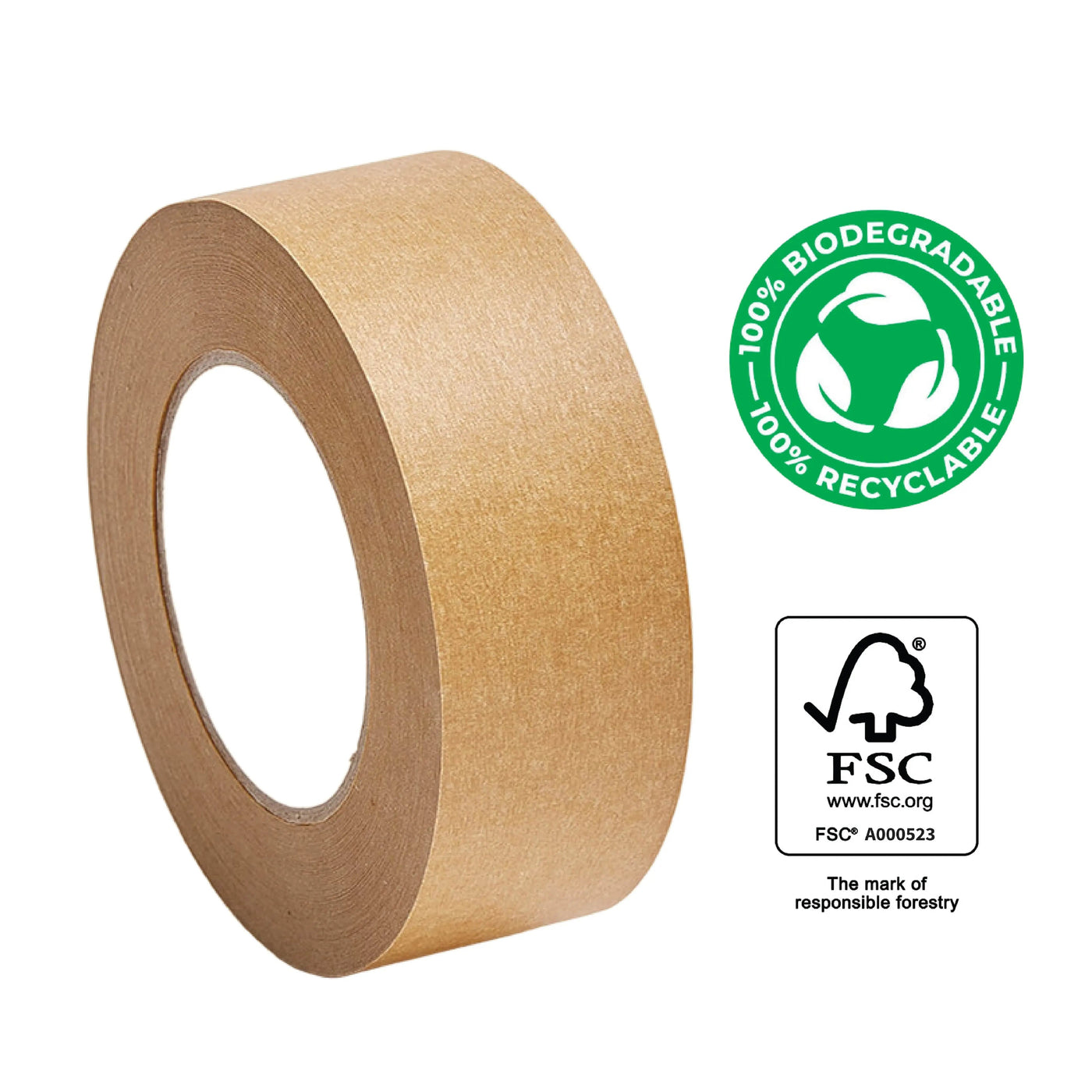 CWG PSKPT-E100 Pressure-Sensitive Kraft Paper Tape 50mmx50m - Image 5